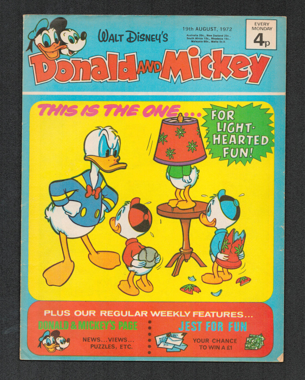 Donald and Mickey Aug 19 1972