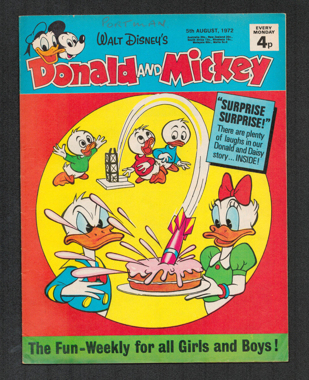 Donald and Mickey Aug 5 1972