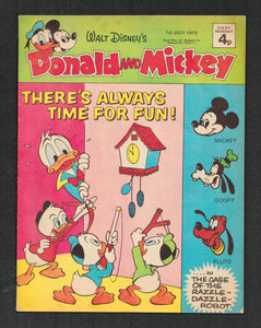 Donald and Mickey July 1 1972