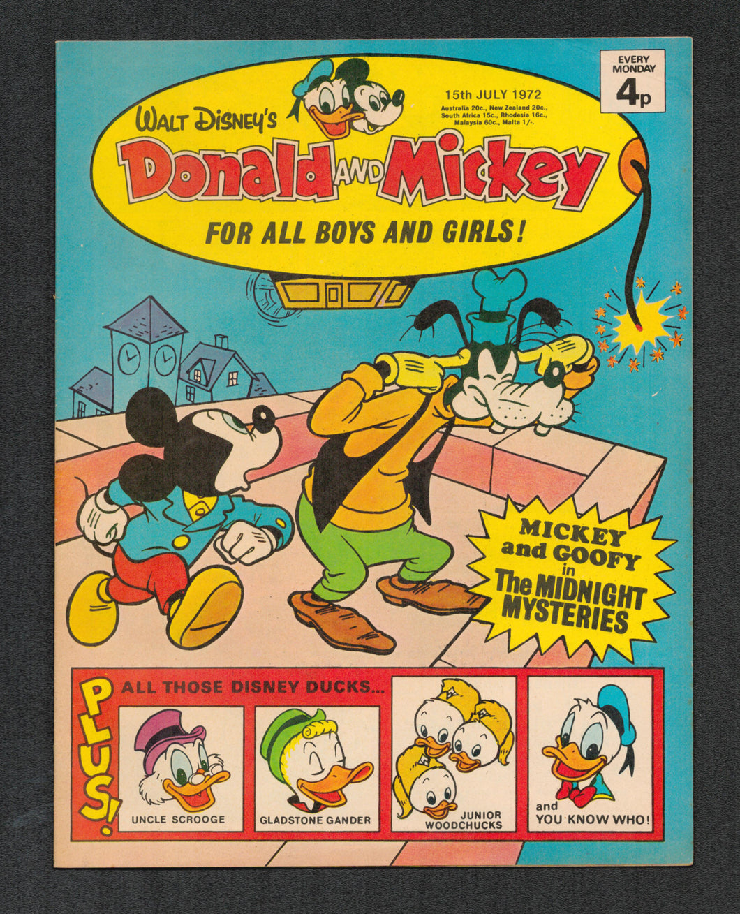 Donald and Mickey July 15 1972