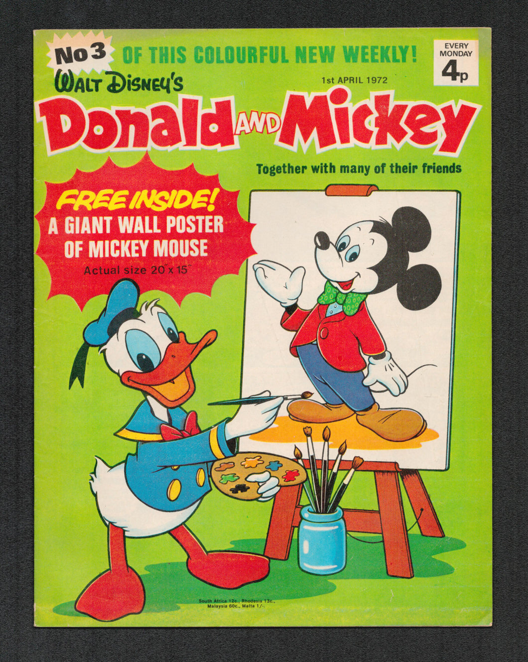 Donald and Mickey No 3 April 1 1972