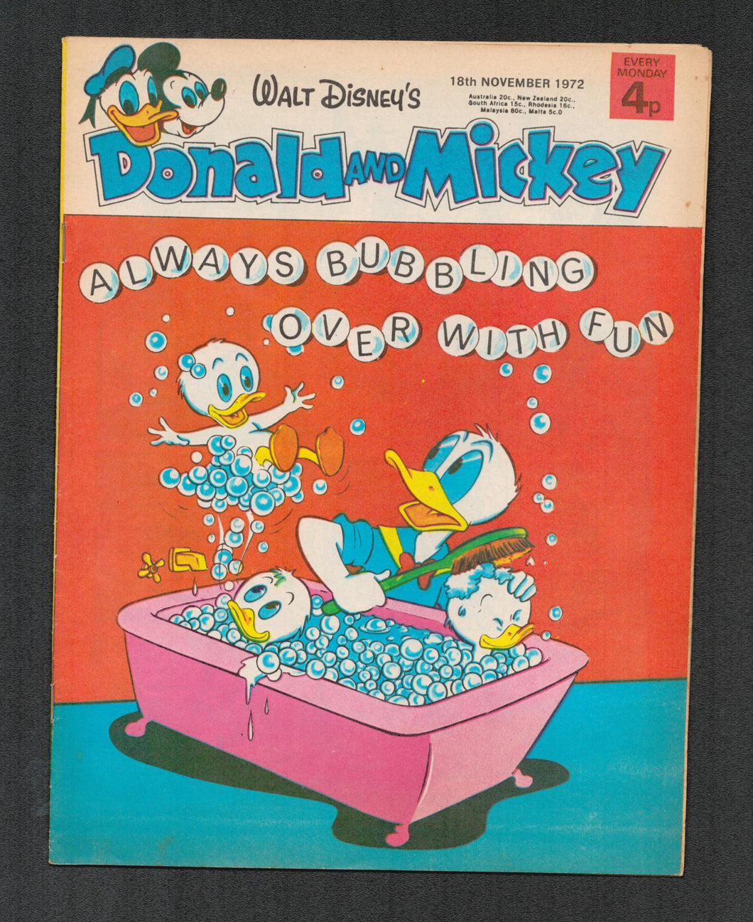 Donald and Mickey Nov 18 1972