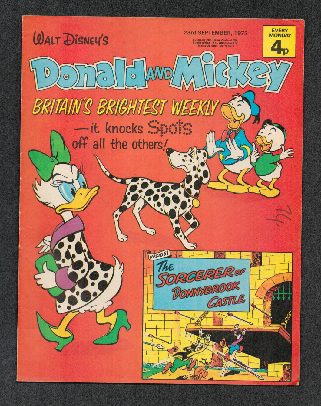 Donald and Mickey Sept 23 1972