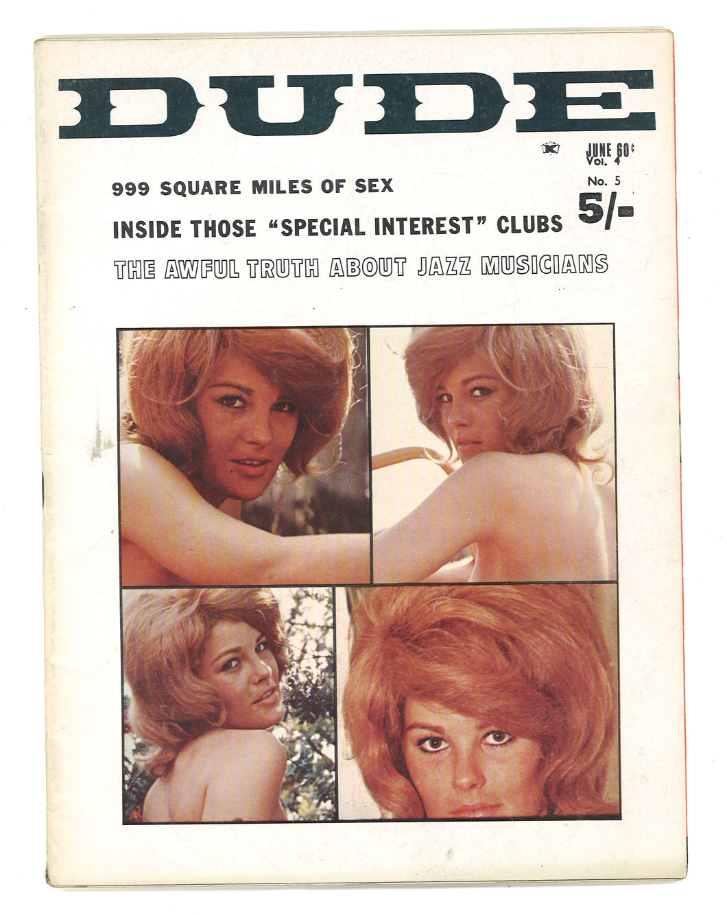 Dude Vol 7 No 22 June 1965