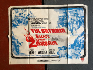 Escape From Zahrain, 1962