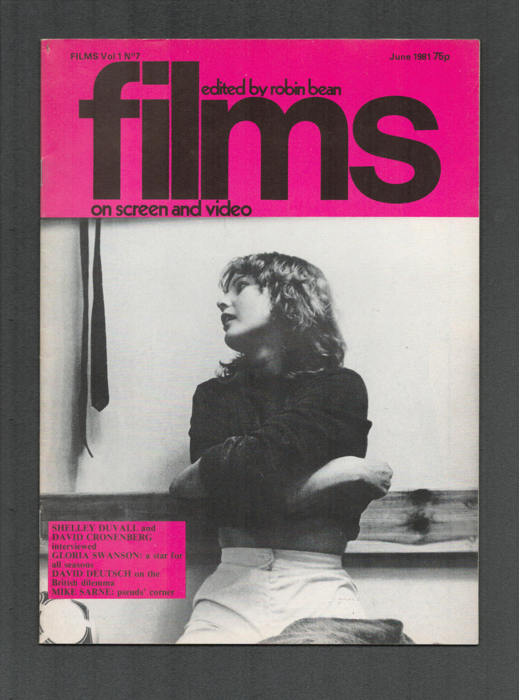 Films On Screen and Video Vol 1 No 7 June 1981