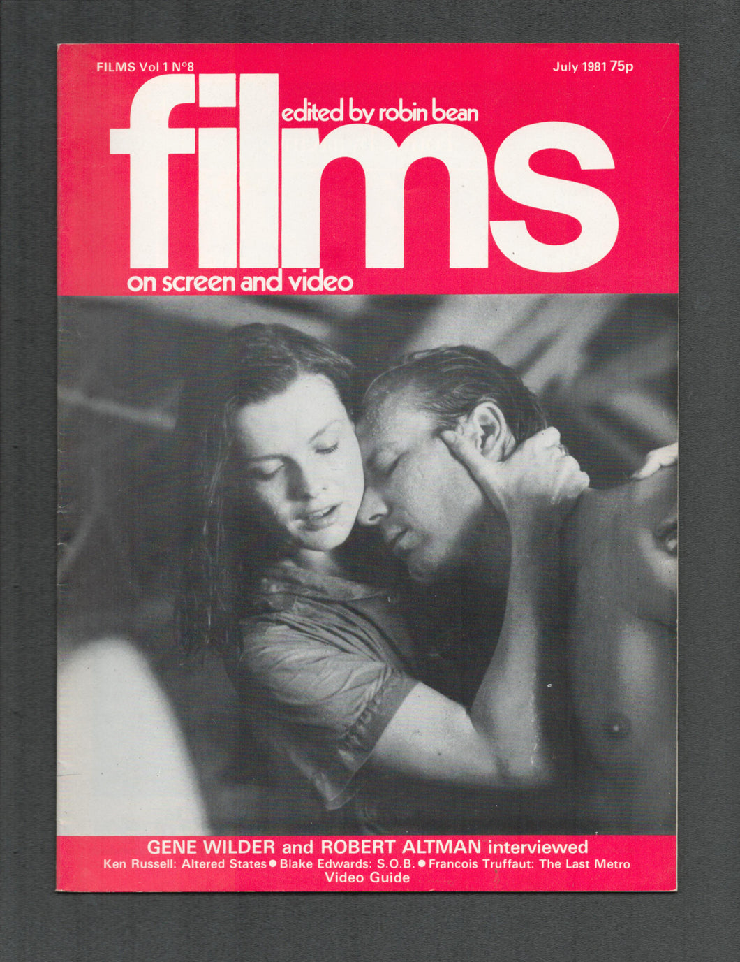 Films On Screen and Video Vol 1 No 8 July 1981