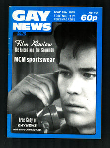 Gay News No 43 May 9 1985