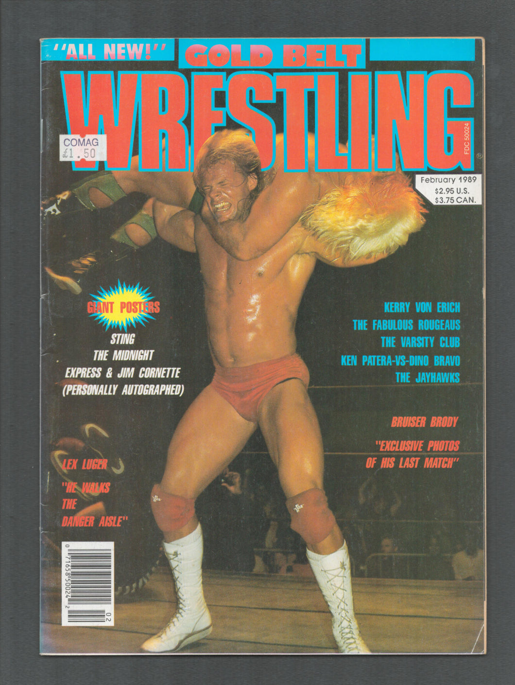 Gold Belt Wrestling Feb 1989