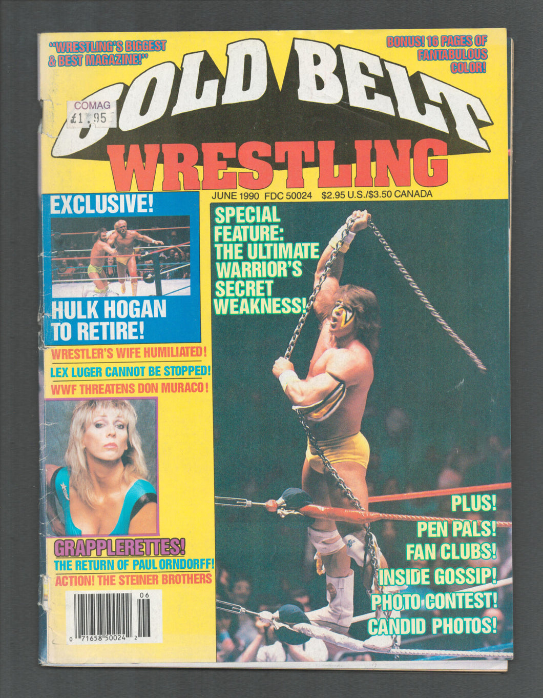 Gold Belt Wrestling June 1990
