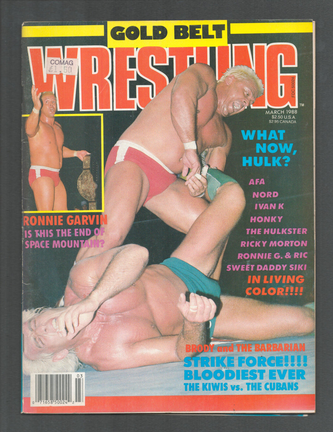 Gold Belt Wrestling Mar 1988