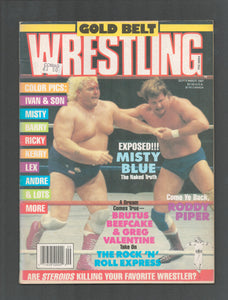 Gold Belt Wrestling Sept 1987