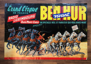 Grand Cirque Ben Hur, 1963