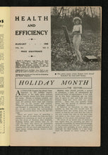 Load image into Gallery viewer, Health and Efficiency Aug 1945
