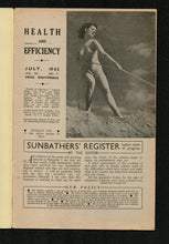 Load image into Gallery viewer, Health and Efficiency July 1942
