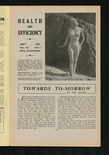 Load image into Gallery viewer, Health and Efficiency May 1945
