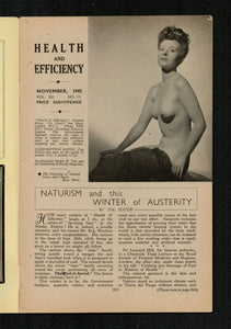 Health and Efficiency Nov 1942