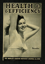 Load image into Gallery viewer, Health and Efficiency Nov 1942
