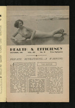 Load image into Gallery viewer, Health and Efficiency Oct 1942
