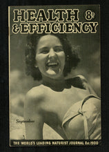 Load image into Gallery viewer, Health and Efficiency Sept 1942
