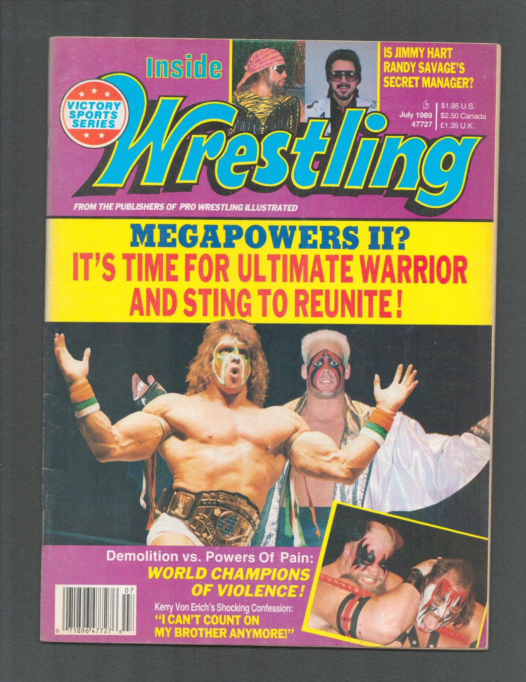 Inside Wrestling July 1989