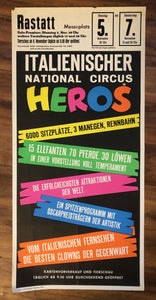 Italian National Circus Heros 1965