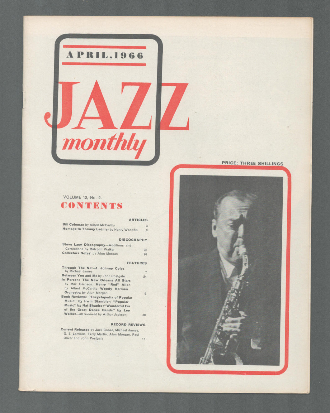Jazz Monthly April 1966