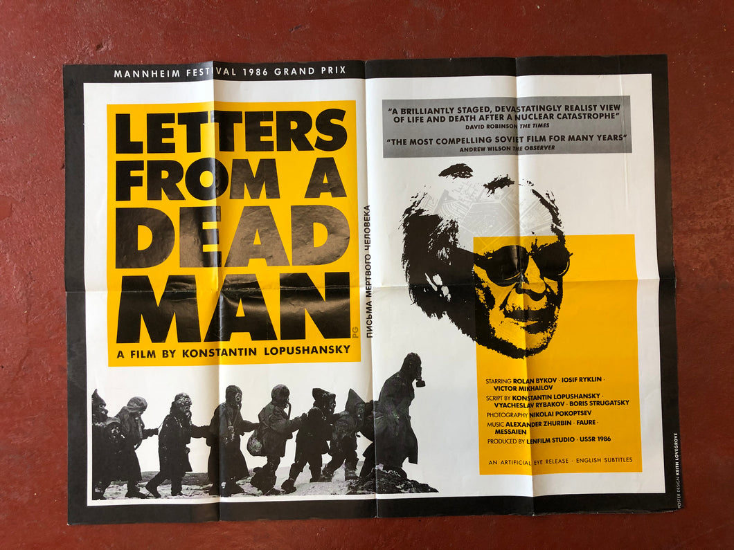 Dead Man Lettering Letter From A Dead Man, 1986 – Vintage Magazine Company