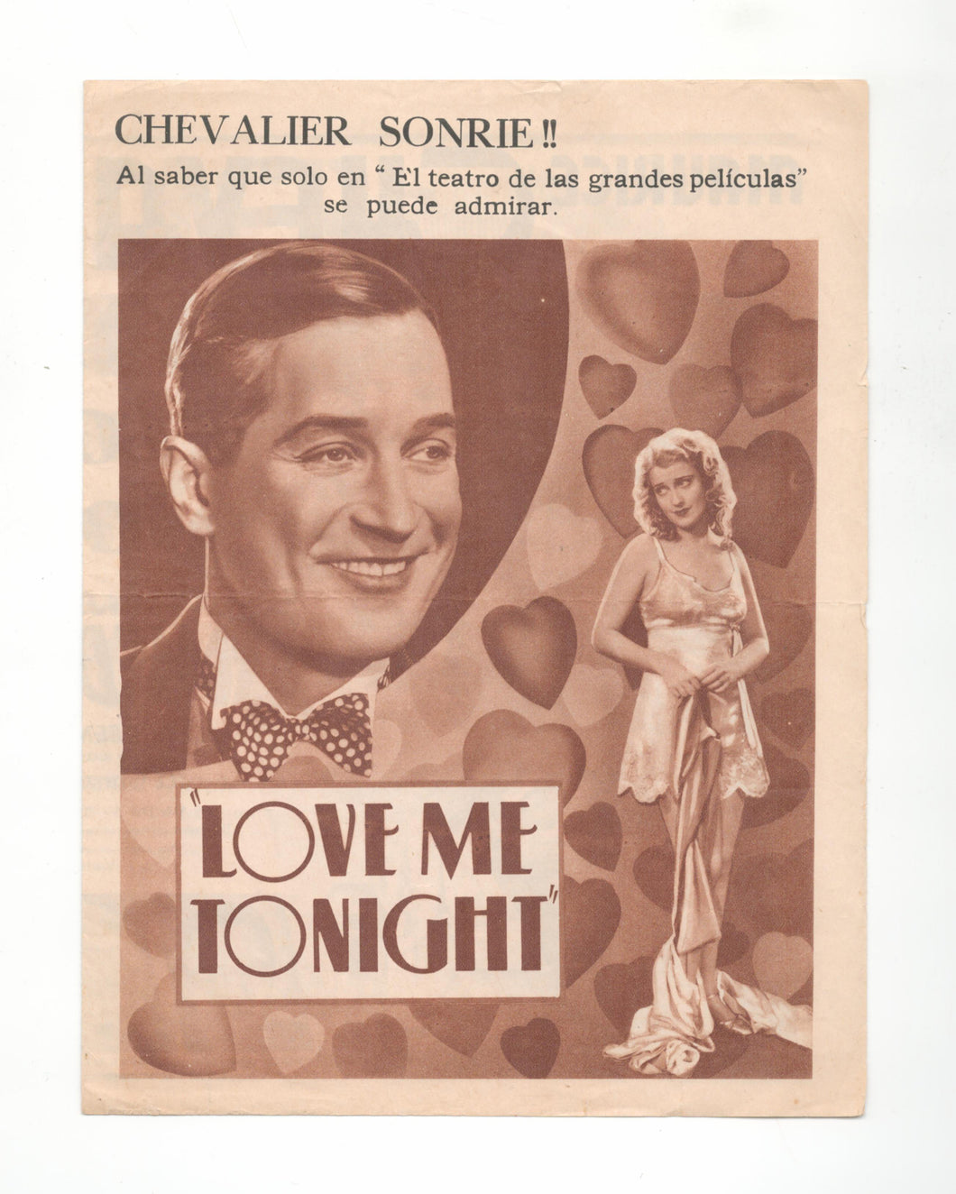 Love Me Tonight, 1932