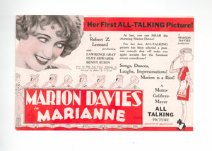 Marianne, 1929