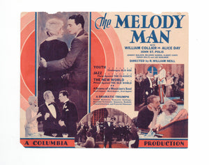 Melody Man, 1930
