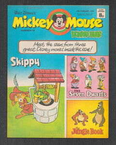 Mickey Mouse and Donald Duck No 19 Feb 28 1976