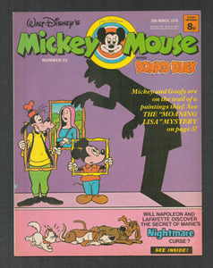 Mickey Mouse and Donald Duck No 22 March 20 1976