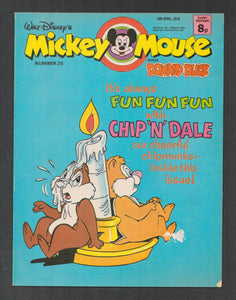 Mickey Mouse and Donald Duck No 25 Apr 10 1976