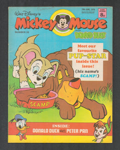 Mickey Mouse and Donald Duck No 35 June 19 1976