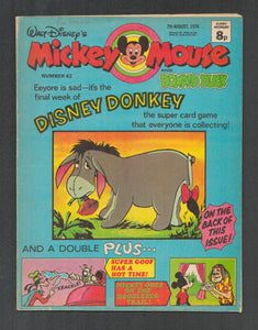 Mickey Mouse and Donald Duck No 42 Aug 7 1976