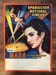 Spanish National Circus Miss Mara, 1962
