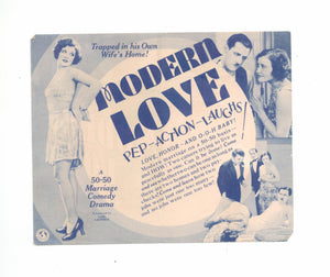 Modern Love, 1929