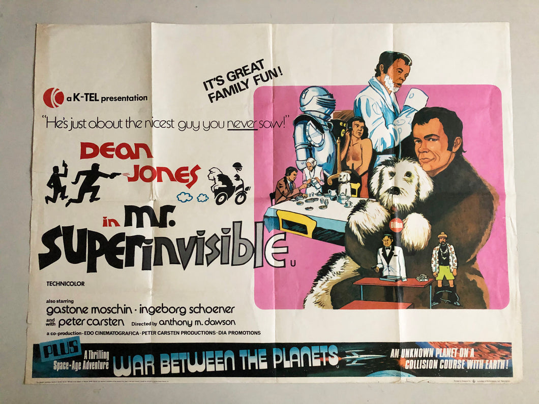 Mr Superinvisible, 1970