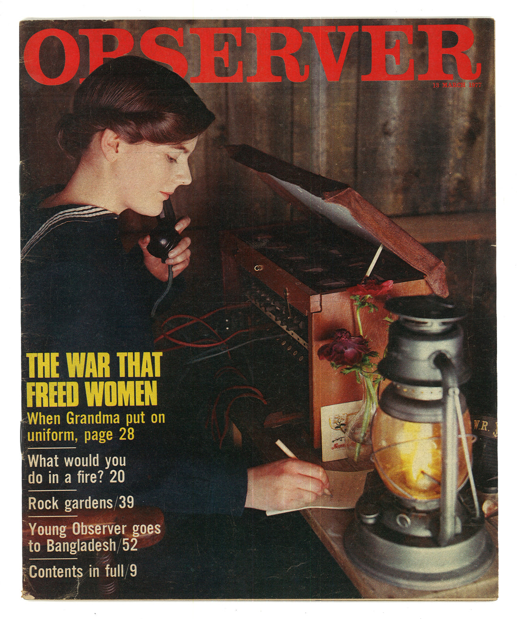 Observer March 13 1972