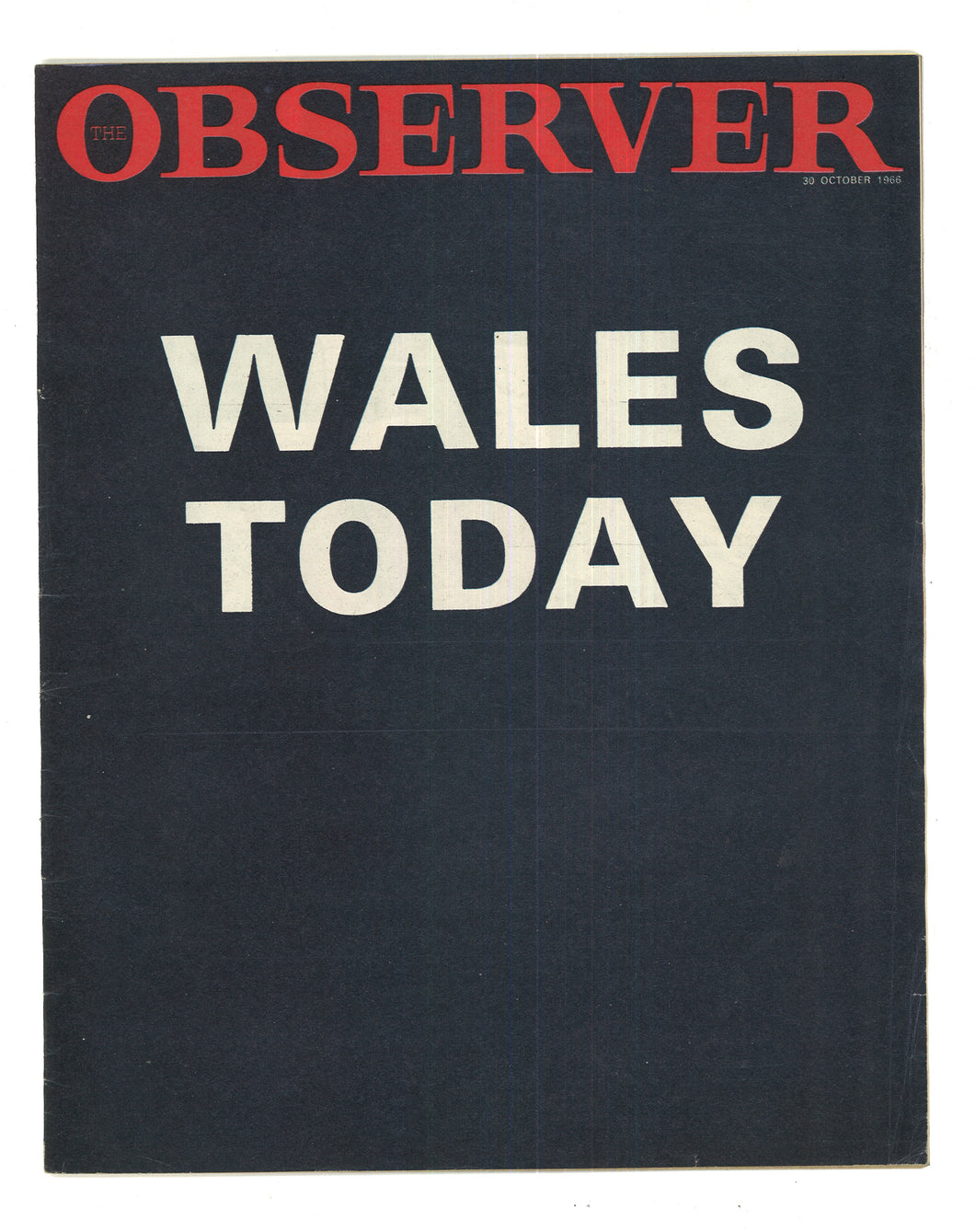 Observer Oct 30 1966