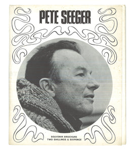 Pete Seeger Souvenir Brochure