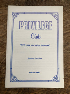 Privilege Club No 42