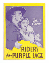 Load image into Gallery viewer, Riders of the Purple Sage, 1941
