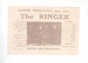 Ringer, 1928
