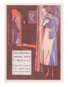 Secret Witness, 1931
