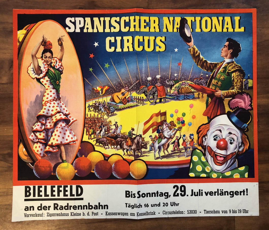 Spanish National Circus, 1962