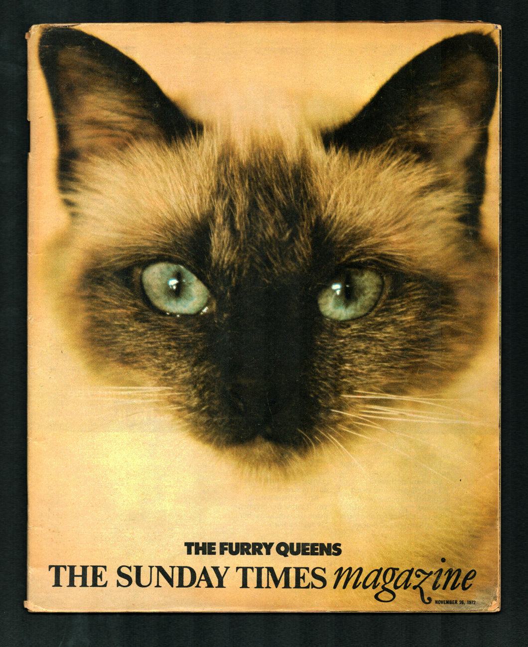 Sunday Times Magazine Nov 26 1972