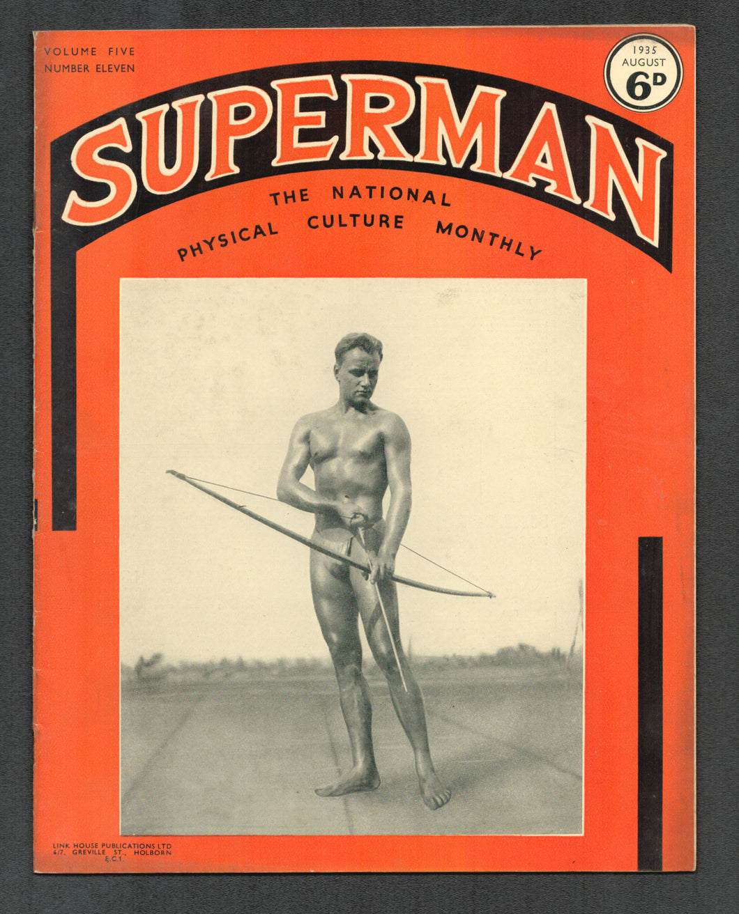 Superman Vol 5 No 11 Aug 1935
