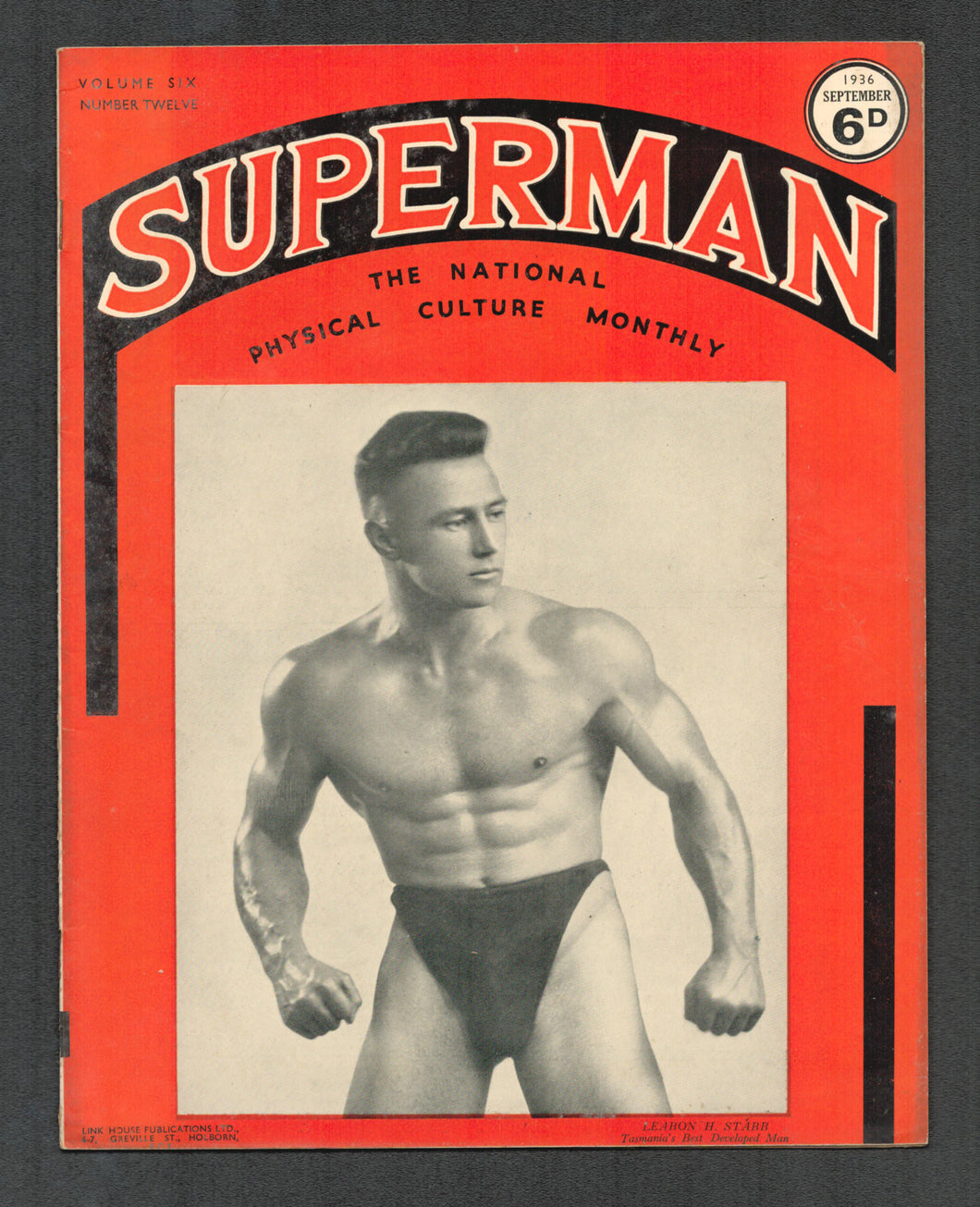 Superman Vol 6 No 12 Sept 1936
